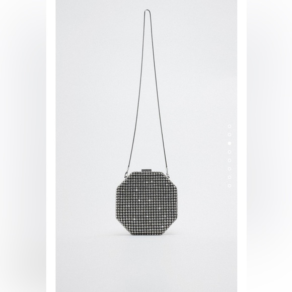 ZARA MINAUDIERE RHINESTONE BAG - Picture 10 of 15
